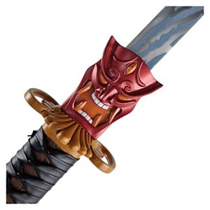 Katana Onimaru Kunitsuna Valorant Preta Em Aço