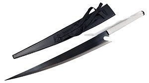 Espada Decorativa Ichigo Kurosaki Zangetsu Bleach em Aço