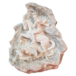Estátua São Jorge em Resina