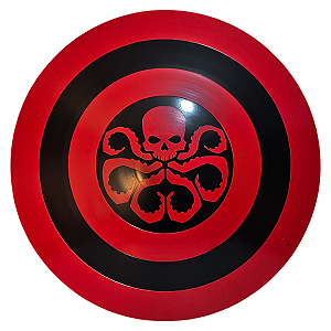 Escudo Hydra Capitão América Colecionável Em Aço