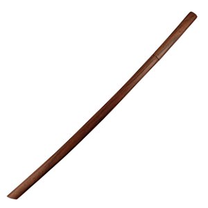 Espada De Madeira Ipê Bokuto Bokken Com Encaixe Para Tsuba