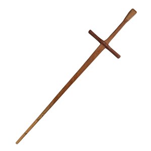 Espada Medieval Longa De Madeira Cumaru Waster HEMA 120cm