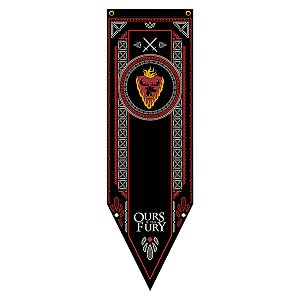 Bandeira Flâmula Casa Baratheon Game Of Thrones