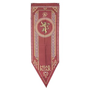 Bandeira Flâmula Casa Lannister Game Of Thrones