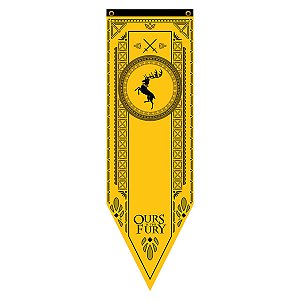 Bandeira Flâmula Casa Baratheon Game Of Thrones