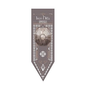 Bandeira Flâmula Iron Hills - O Senhor Dos Anéis