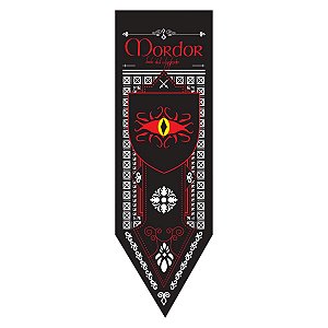 Bandeira Flâmula Mordor - O Senhor Dos Anéis