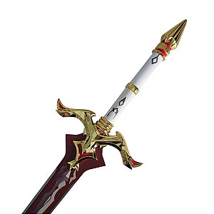 Espada Bloodtainted Greatsword Genshin Impact Em Aço