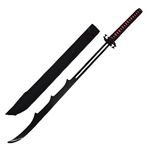 Espada Katana Zanpakutō Tensa Zangetsu Bleach Em Aço