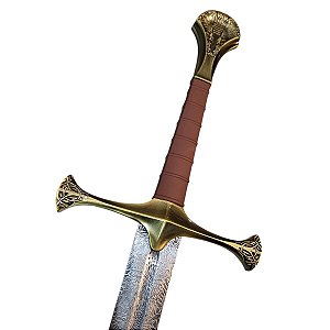 Espada Anduril Narsil Isildur Senhor dos Anéis Em Aço