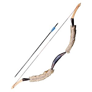 Arco e Flecha Mongol Funcional 26lbs Recurvo