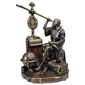 Estátua Galileu Galilei Astrônomo Físico