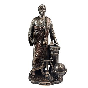 Estátua Pitágoras Matemático Filósofo Grego