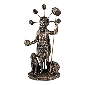 Estatua Sucellus Deus Céltico Mitologia