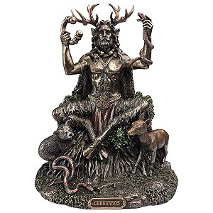 Estátua Cernunnos Deus Celta
