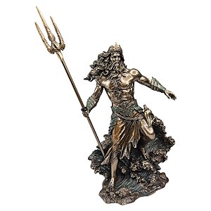 Estátua Poseidon Mitologia Grega