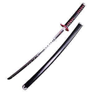 Espada Katana Tanjiro V2 Rengoku Demon Slayer Em Aço