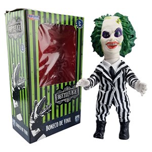 Beetlejuice De Vinil Articulado - Boneco Colecionável