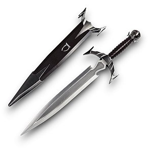 Adaga Mehrunes Razor Skyrim em Aço