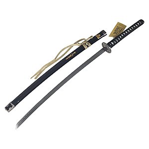Katana Hattori Hanzo Kill Bill em Aço Decorativa com Suporte