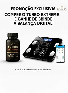 Turbo extreme brinde a balança digital completa