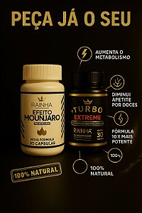 3 turbos Promoção 90 capsulas