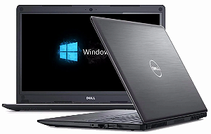 Notebook Dell Latitude 5490 preta 14", Intel Core i5 8250U 8GB de RAM 256GB SSD, Intel UHD Graphics 620 1920x1080px Windows 10 Pro