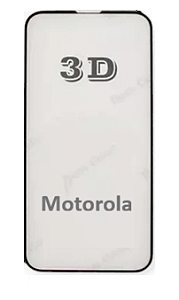 Película de Vidro 3D para Motorola Moto G e Moto E