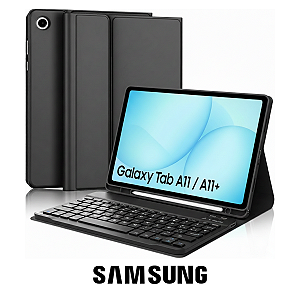 Capa com Teclado Bluetooth ABNT2 Samsung Galaxy Tab A11 / A11+