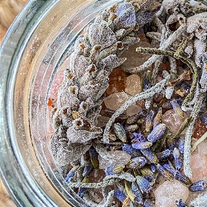 Sais de Banho Lavanda - Artesanal 200g