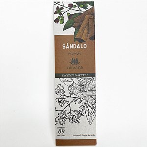 Incenso Sândalo -  Natural - Nirvana