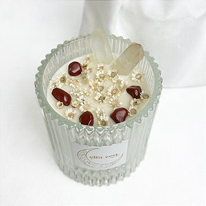 Vela Aromática Canela 250g - Cera Vegetal