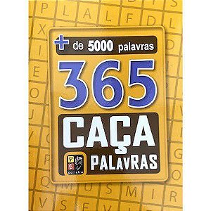 365 Caça Palavras Amarelo