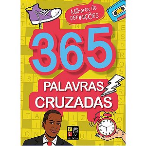 365 Palavras Cruzadas - Capa Amarela