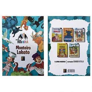 Box Monteiro Lobato - Tatu Bola - 5 Livros