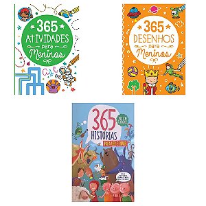 Kit 365 para Meninos com 3 Livros