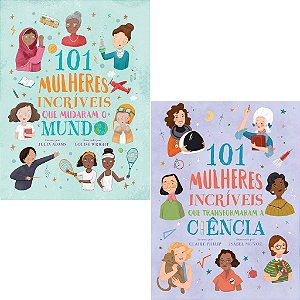 Kit Mulheres Incríveis com 2 Livros