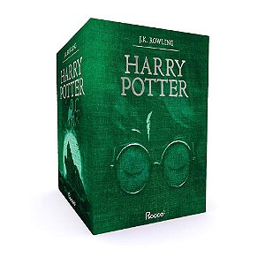 Box Harry Potter Premium Verde com 7 Livros, de J. K. Rowling