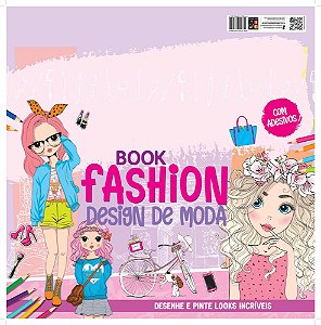 Book Fashion: Design de moda - Capa Rosa