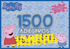 Livro Uma Banda para Colorir com 100 Adesivos Peppa Pig Maravilhas do Lar  - Livro Uma Banda para Colorir com 100 Adesivos Peppa Pig - Ciranda Cultural