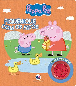 Livro sonoro - Peppa Pig - Piquenique com os patos