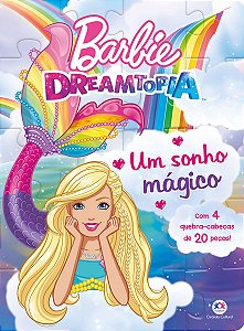 Livro Quebra-cabeça - Barbie - Um sonho mágico