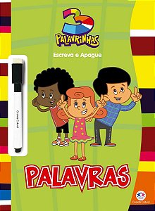 Escreva e apague - 3 Palavrinhas - Palavras