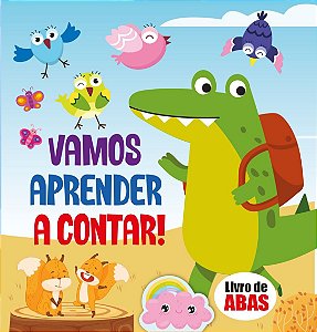 Vamos aprender a contar! - Mini Livro de Abas