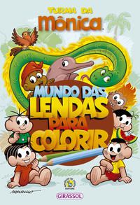 Livro para Colorir Turma da Mônica com Aquarela - Livros de