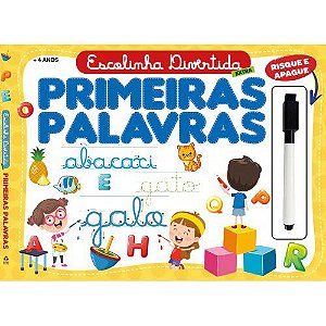 Escreva e Apague: Escolinha Divertida Extra - Primeiras Palavras