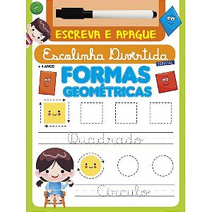 Escreva e Apague: Escolinha Divertida Especial - Formas