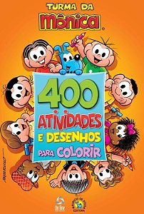 Livro para Colorir Turma da Mônica com Aquarela - Livros de Entretenimento  - Magazine Luiza