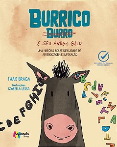 Burrico burro e seu amigo gato