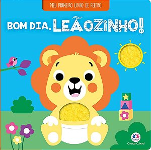 Bom dia, leãozinho! Livro de Feltro